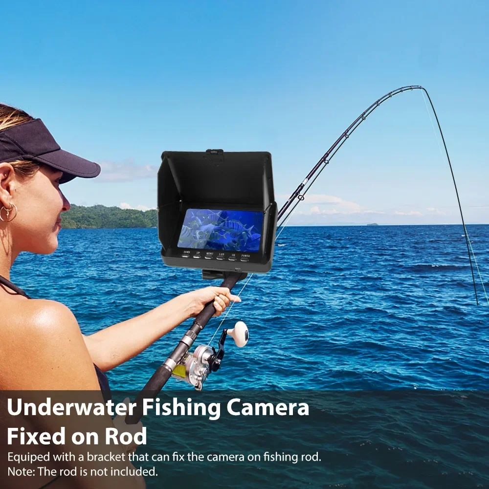 Underwater Fishing Camera - Fisch Finder 5,0 Zoll LCD Display