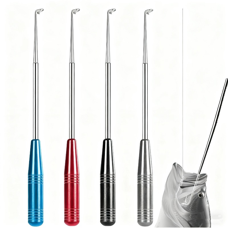 Fishing Equipment Parts - Edelstahl Angelhaken-Entferner Abzieher Schnellentkoppelter Tragbarer Werkzeug