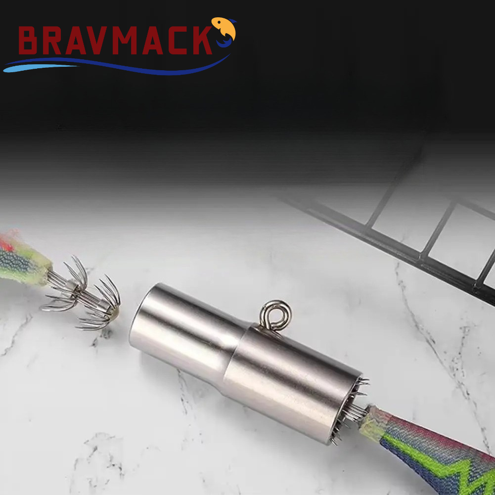 Fishing Equipment And Tools - BRAVMACK Tintenfischhaken-Korrektur-Nadel, Edelstahl-Reparaturwerkzeug für Oktopus-Haken, Karpfenangelzubehör