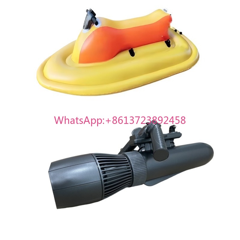 Fishing Equipment Jet - Elektrisches aufblasbares Jetski, ausgestattet mit einem