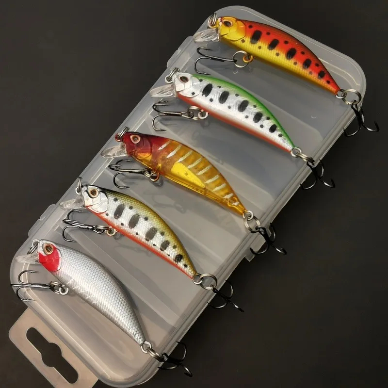 Trout Fishing Lure - 5 stücke Angeln Lockt Kit Sinking
