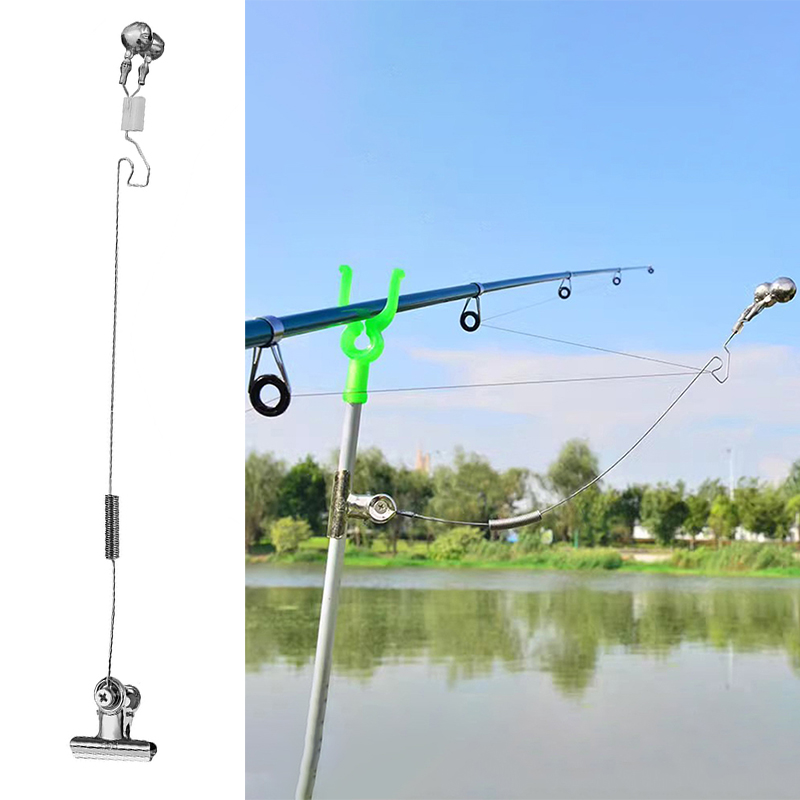 Fishing Equipment Jet - 1 Stück Angelglocke Bissanzeiger aus Edelstahl