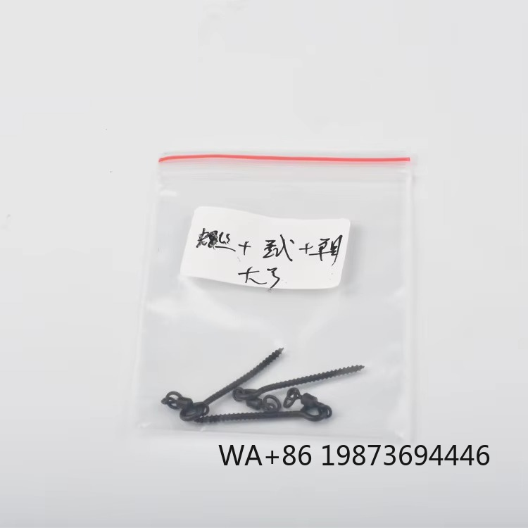 Fishing Equipment Terms - Karpfenangelköder-Schraube mit Wirbel, Großpackung, langlebiges Zubehörwerkzeug