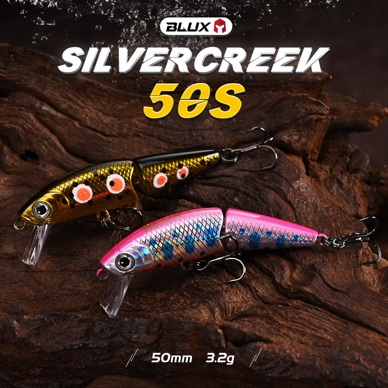 BLUX DR. Minnow Joint 50S Swim – Trout Fishing Lure Bewertung und Preis
