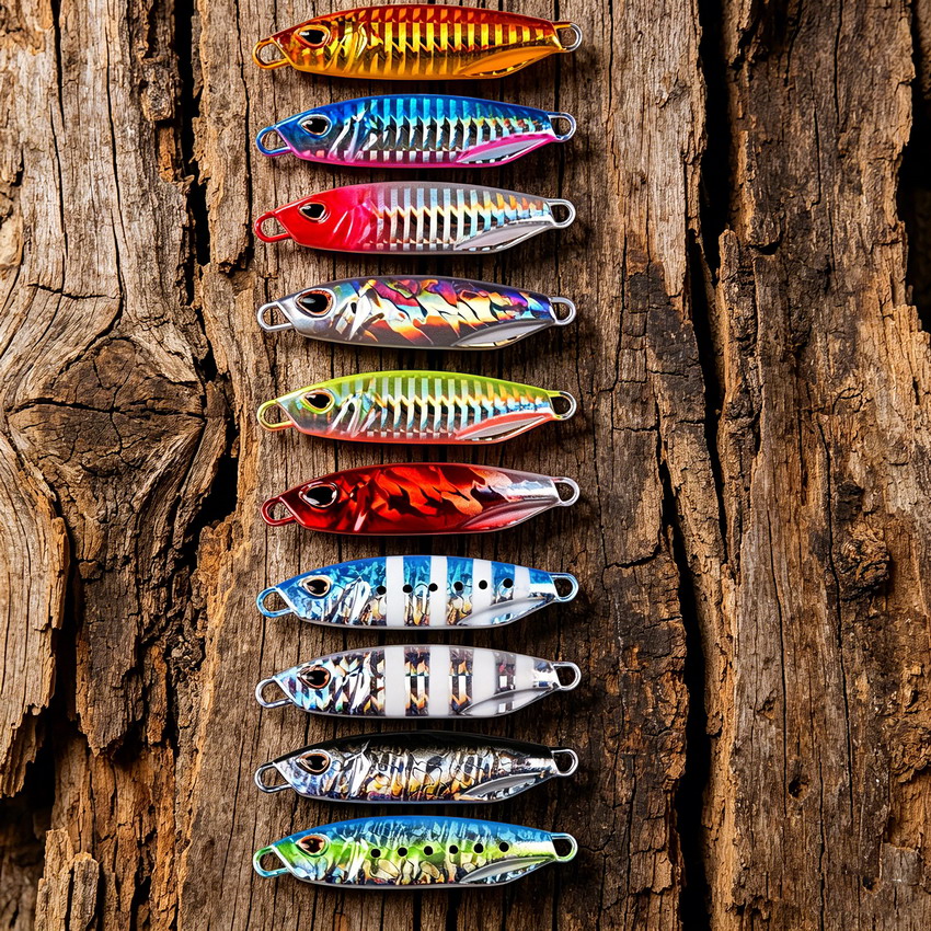 10Pcs Lange Guss Metall Köder  – Trout Fishing Lure Bewertung und Preis