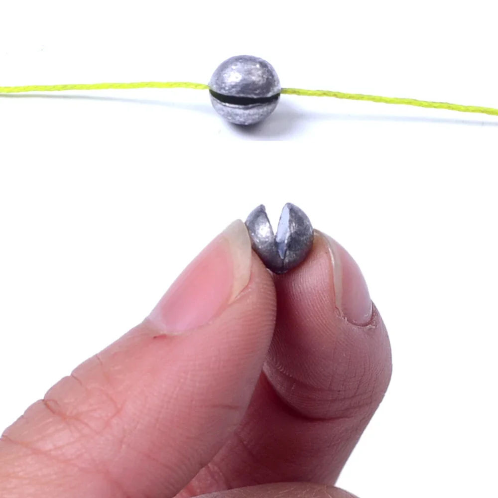 100 stücke Runde Split Shot An – Fishing Equipment And Tools Bewertung und Preis