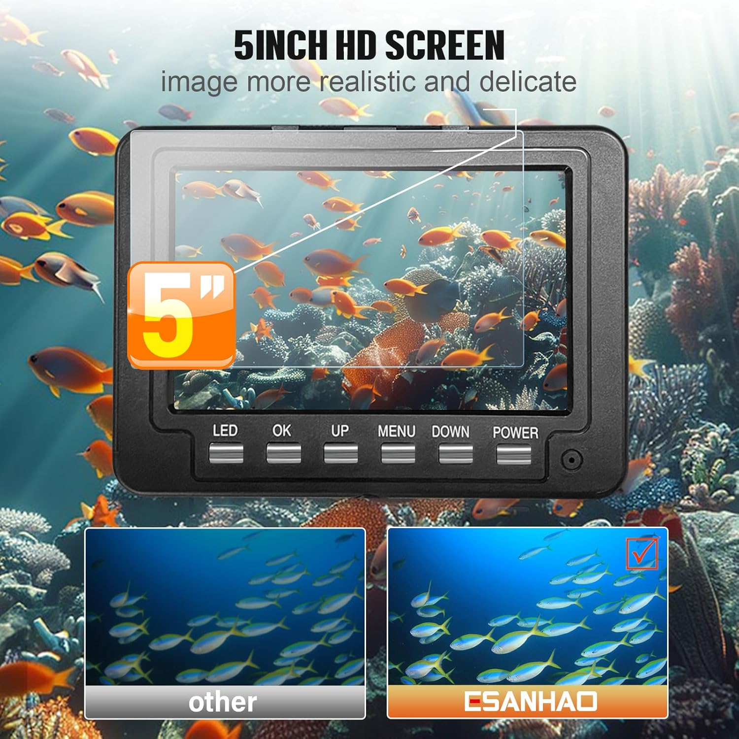 Unterwasser-Angelkamera  – 500 – Underwater Fishing Camera Bewertung und Preis