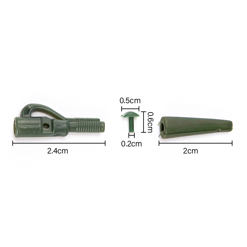 50 Sets Mini-Bleiclips & Schwa – Fishing Equipment Jet Bewertung und Preis