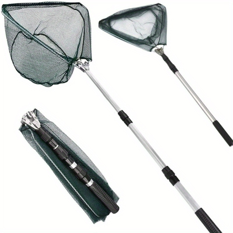 Faltbares Dreieck-Fischkescher – Landing Net Telescopic Bewertung und Preis