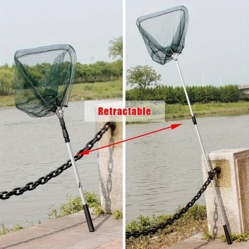 Faltbares Dreieck-Fischkescher – Landing Net Telescopic Bewertung und Preis