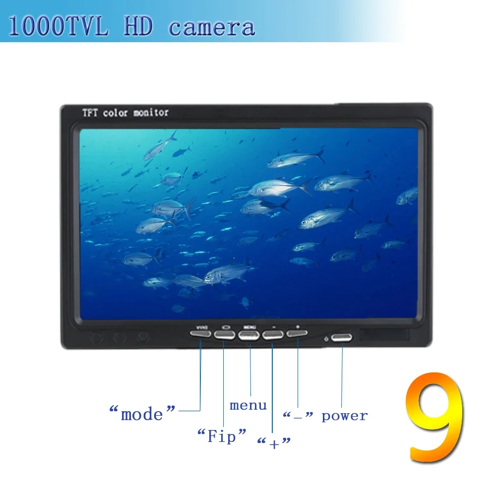 Fischfinder F08A 9-Zoll-Unterw – Underwater Fishing Camera Bewertung und Preis