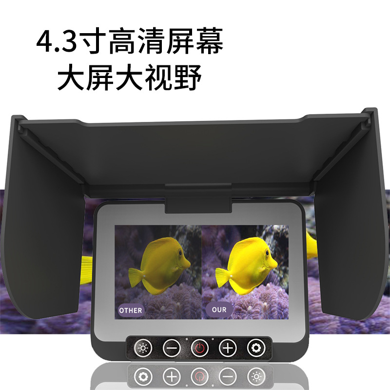 4,3-Zoll-IPS-Bildschirm 1000TV – Underwater Fishing Camera Bewertung und Preis