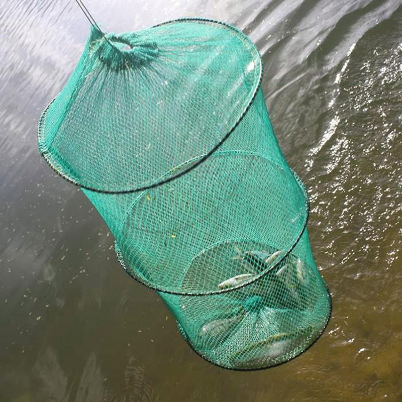 Falten Runde Nylon Mesh Metall – Landing Net Telescopic Bewertung und Preis