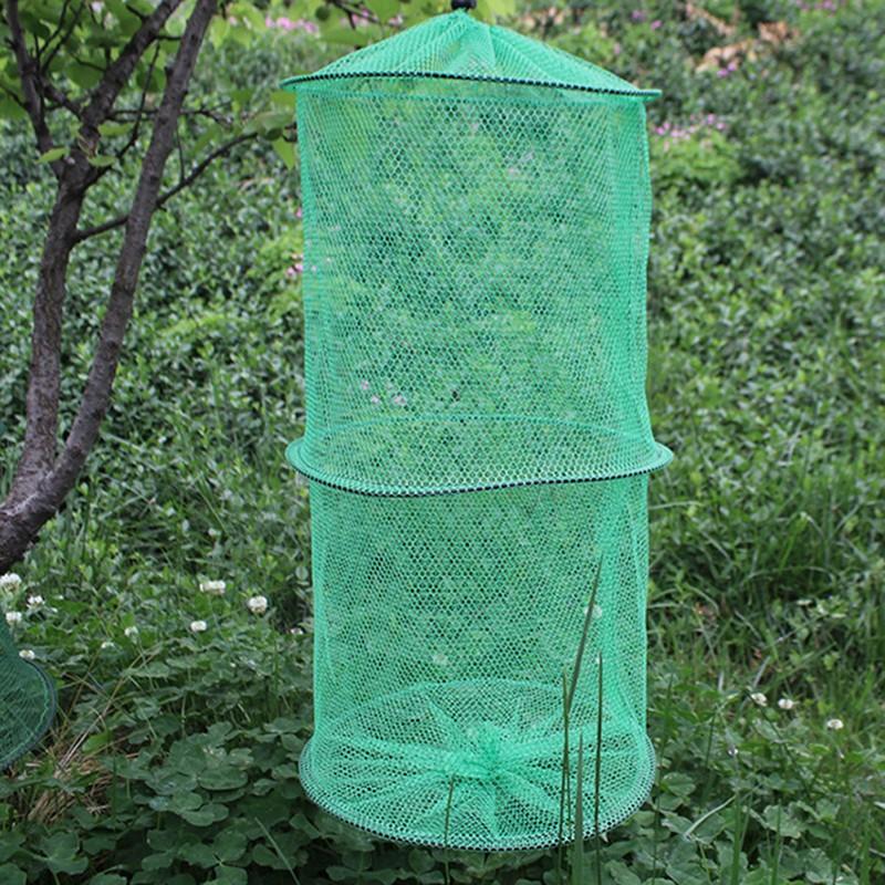 Falten Runde Nylon Mesh Metall – Landing Net Telescopic Bewertung und Preis